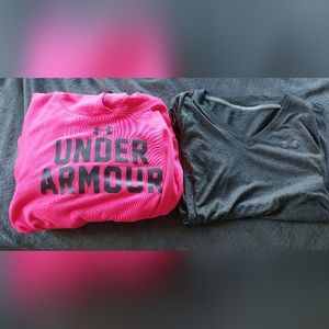 Under Armour Hoodie and T shirt (Size L)